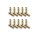 10 Paar 4 mm Goldkontaktstecker | Hochstrom Bananenstecker | Modellbau & Elektronik
