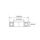 Miniatur Kugellager 3,175x9,525x3,97 mm beidseitig...