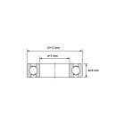 Miniatur Kugellager 7x17x5 mm beidseitig geschlossen