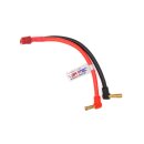 Ladekabel Bananenstecker 4 mm abgewinkelt -> Deans (male)