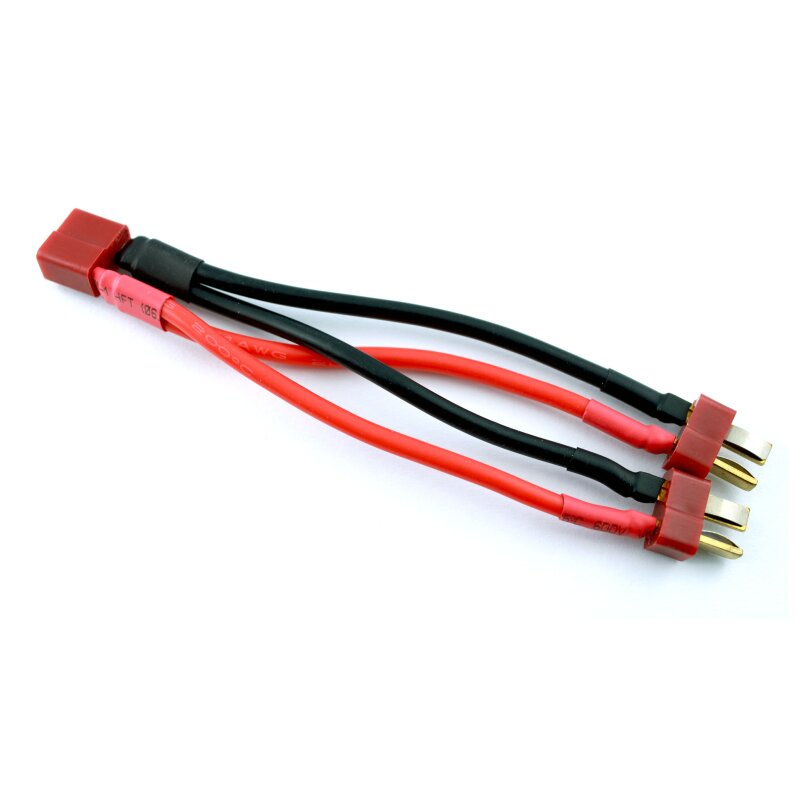 4 STÜCK T Plug Stecker Deans Buchse mit Silikon Kabel 12AWG Deans Paar für RC