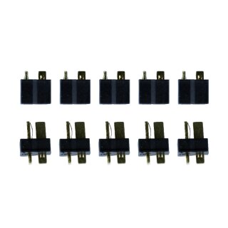5 Paar Micro Deans T-Plug  Stecker/Buchse T-Verbinder mini