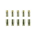 5 Paar 6 mm Goldkontaktstecker Verbinder (Stecker/Buchse)...