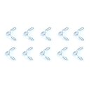 10 Stück Schlauchklemmen 4 mm für...