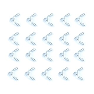 20 Stück Schlauchklemmen 5 mm für Kraftstoffschlauch nitro