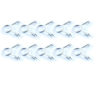 10 Stück Schlauchklemmen 8 mm für Kraftstoffschlauch nitro