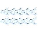 10 Stück Schlauchklemmen 8 mm für...