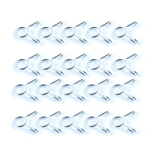 20 Stück Schlauchklemmen 8 mm für Kraftstoffschlauch nitro