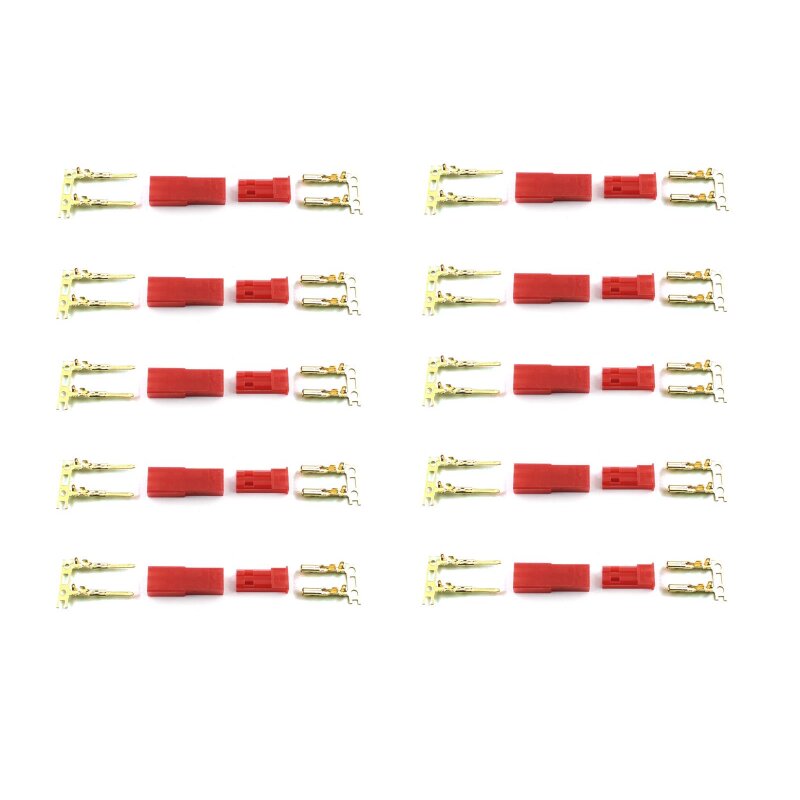 50 Paar 2mm 2.0 Mm Goldstecker Bananenstecker Banana Plug Buchse Vergoldet 20A E - Foto 14