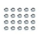 20 Stück Schlauchklemmen 1-Ohr 5.3~6.5mm für...
