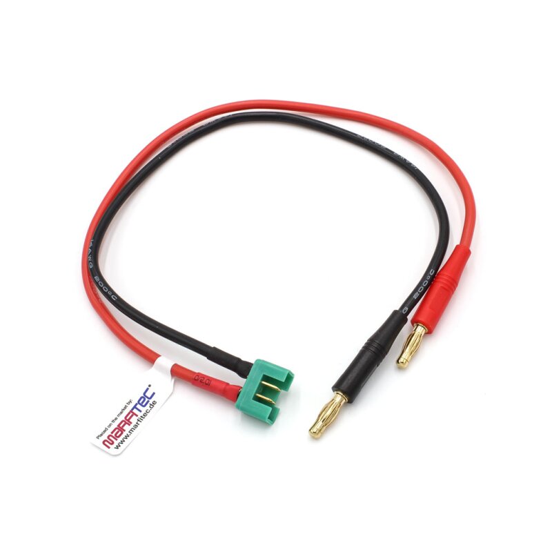 Ladekabel Mit Bananenstecker 4 Mm Zu XT90 Stecker (male) – Für Akkus, E-Modelle, Marfitec