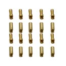10 Paar 5,5 mm Goldkontaktstecker Verbinder...