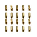 10 Paar 5,5 mm Goldkontaktstecker Verbinder...