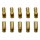 5 Paar 5,5 mm Goldkontaktstecker Verbinder (Stecker/Buchse) Bananenstecker