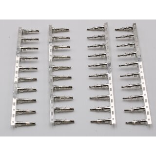20 Paar Marfitec T95 Metallpins Stecker/Buchse kompatibel mit Mini Tamiya