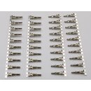 20 Paar Marfitec T135 Metallpins Stecker/Buchse...