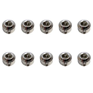 10 Stück Stellring 4,1 mm Alu