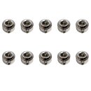 10 Stück Stellring 4,1 mm Alu